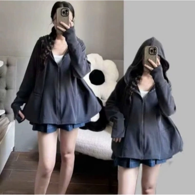 Áo khoác chống nắng Umi Su cao cấp, dày dặn, dài xoè trẻ trung, chống UV vải đanh mát - Giá chỉ 139.000₫