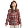 Áo khoác dạ caro lót lông dày ấm áp cho mẹ trung niên – Mặc Tết đẹp, chỉ 429.600₫ 4