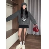 Áo khoác dạ cổ Dựng Dáng lửng form rộng Bazic One giá ưu đãi 274.000 VNĐ Tết 6
