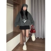 Áo khoác dạ cổ Dựng Dáng lửng form rộng Bazic One giá ưu đãi 274.000 VNĐ Tết 7