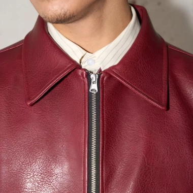 Áo khoác da crop Bassline SPT4 chất liệu microfiber, khóa zip YKK - Giá ưu đãi 849.000₫ 7