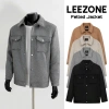 Áo khoác Dạ ép nam LeeZone cao cấp - Túi ngực cúc bấm, giảm giá 329k
