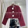Áo khoác dạ nữ A.690 croptop tay dài cổ tròn kim tuyến, 3 hoa, khuy cài - 165.000₫ 9
