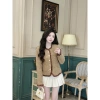 Áo khoác dạ Tweed nữ N307 KENVY STORE - Thêu viền bèo, khuy đồng sang chảnh, form vừa, giá chỉ 269.000₫ 6