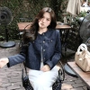 Áo khoác dạ tweed nữ navy ngắn croptop mùa thu đông Tết 2.024 Noiree MA344 249k 4