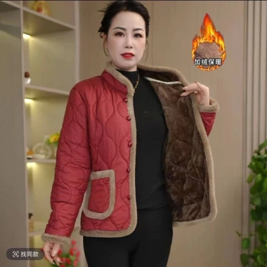 Áo khoác đệm lông cừu mùa đông giữ nhiệt người cao tuổi, đến Trung Quốc 8