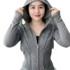 Áo khoác đốm chống nắng vải thun lạnh - 2 túi ngoài có khóa kéo, túi trong rộng - Giá chỉ 63.200₫ 3