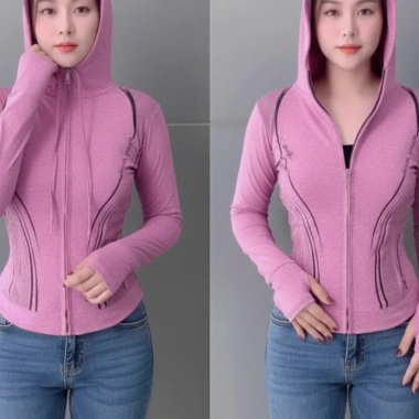 Áo khoác đốm chống nắng vải thun lạnh - 2 túi ngoài có khóa kéo, túi trong rộng - Giá chỉ 63.200₫ 4 Áo khoác đốm chống nắng vải thun lạnh - 2 túi ngoài có khóa kéo, túi trong rộng - Giá chỉ 63.200₫ 4