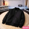 Áo khoác dù bomber bóng chày thu đông trắng 3 sọc 2 lớp M2 giảm còn 99.000₫ 7