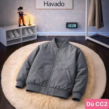 Áo khoác dù bomber bóng chày thu đông trắng 3 sọc 2 lớp M2 giảm còn 99.000₫ 8