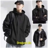 Áo khoác dù DRAGON.UN nam nữ chống nắng 2 lớp dày, túi trong và nón rộng, giảm 189k 10