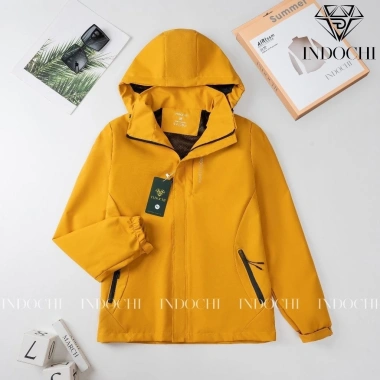 Áo khoác dù gió KG13 form rộng, nam nữ, mũ chống nắng, chống nước, lót lưới nhẹ, 225.000 VND