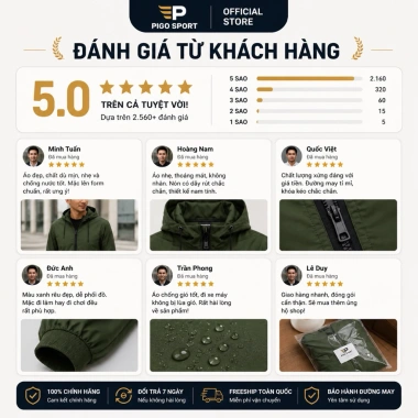 Áo khoác dù nam chống thấm, gấp thành balo nhỏ gọn SPMAKD902 - PigoFashion 219k 6
