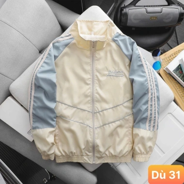 Áo khoác dù nam nữ đen 3 sọc cao cấp 2 lớp form bomber bóng chày HAVADOHCM M1 mẫu mới, giá 169k 7