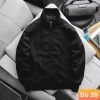 Áo khoác dù nam nữ đen 3 sọc cao cấp 2 lớp form bomber bóng chày HAVADOHCM M1 mẫu mới, giá 169k 8