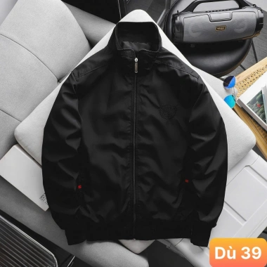 Áo khoác dù nam nữ đen 3 sọc cao cấp 2 lớp form bomber bóng chày HAVADOHCM M1 mẫu mới, giá 169k 8