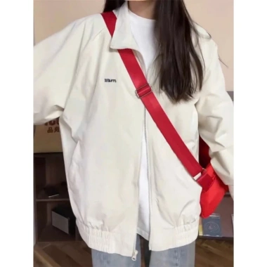 Áo khoác dù nam nữ logo thêu - Thiết kế cặp đôi, dễ phối, rộng rãi, chỉ 155.000₫ 10