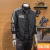 Áo khoác dù nam nữ xanh 3 sọc 2 lớp form bomber bóng chày HAVADOHCM M40 giảm 169k 3