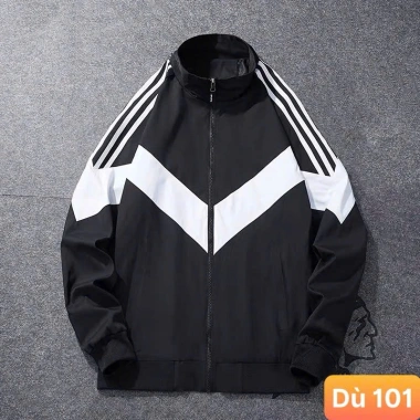 Áo khoác dù nam nữ xanh 3 sọc 2 lớp form bomber bóng chày HAVADOHCM M40 giảm 169k 5