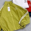 Áo khoác dù nhăn nữ Croptop Good Luck mặt cười, cánh dơi lửng 2 lớp, túi trong, chống nắng chạy bộ thể thao 5