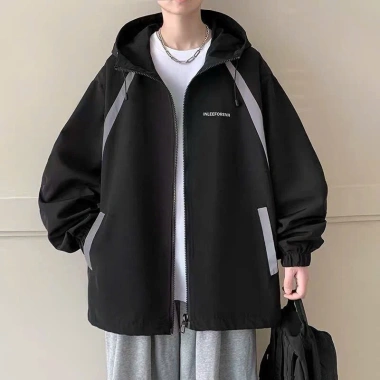 Áo khoác dù viền nách unisex size lớn 100kg, giảm giá 149k, siêu nhẹ chống mưa 8