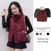 Áo khoác Gile chữ M 3 lớp siêu ấm, cổ cao chống gió, 4 màu, giảm giá tới 99k