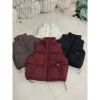 Áo khoác Gile chữ M chần bông 3 lớp, cổ cao chống gió, 4 màu - giá 99.000₫ 4