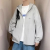 Áo khoác gió 2 lớp dày dặn, áo dù mũ unisex nam nữ - Giá chỉ 149.000₫ 4