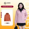 Áo khoác gió 2 lớp GUNO lót nỉ ấm, chống nước, chống gió, túi sâu tiện dụng - 25AG140