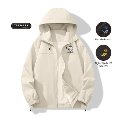 Áo Khoác Gió 2 Lớp Mũ Cao Cấp TEEDARK BST02 - Rộng, Unisex, Giá 185.000₫