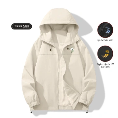 Áo Khoác Gió 2 Lớp Mũ Cao Cấp TEEDARK BST02 - Rộng, Unisex, Giá 185.000₫