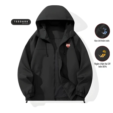 Áo Khoác Gió 2 Lớp Mũ Cao Cấp TEEDARK BST02 - Rộng, Unisex, Giá 185.000₫ 8 Áo Khoác Gió 2 Lớp Mũ Cao Cấp TEEDARK BST02 - Rộng, Unisex, Giá 185.000₫ 8