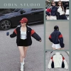 Áo khoác gió 2 lớp thêu ngựa kẻ sọc Menwear Jacket ODIN - Chống mưa, cản gió, thể thao nam nữ, giá 146.000₫