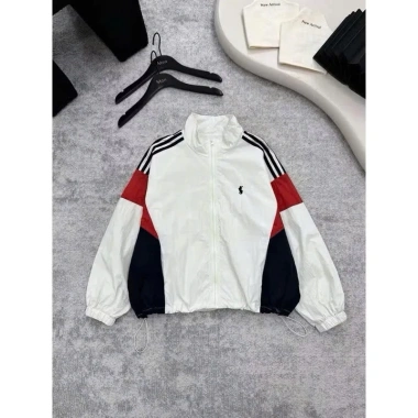 Áo khoác gió 2 lớp thêu ngựa kẻ sọc Menwear Jacket ODIN - Chống mưa, cản gió, thể thao nam nữ, giá 146.000₫