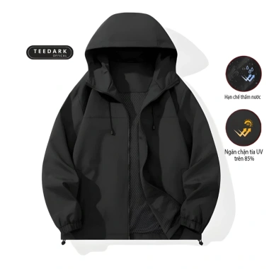 Áo Khoác Gió 2 Lớp Unisex TEEDARK BST08 - Mũ Cao Cấp, Form Rộng, Giá 185k giảm 37k 6