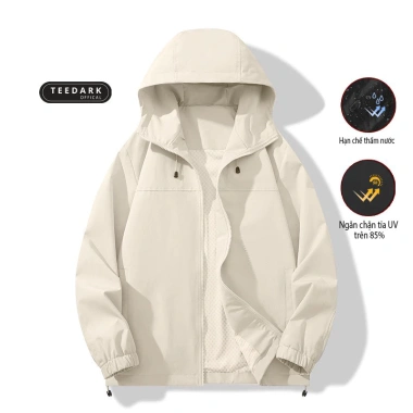 Áo Khoác Gió 2 Lớp Unisex TEEDARK BST08 - Mũ Cao Cấp, Form Rộng, Giá 185k giảm 37k 7