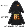 Áo khoác gió AKG-TET Unisex Nam Nữ - Chống Gió, Chống Nước, Size 45-85kg - 179k 6