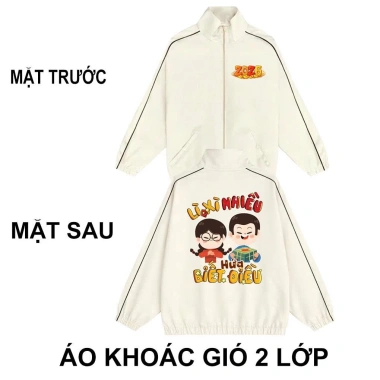 Áo khoác gió AKG-TET Unisex Nam Nữ - Chống Gió, Chống Nước, Size 45-85kg - 179k