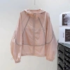 Áo khoác gió dù siêu mỏng nhẹ, chống nước, chống nắng, dây rút, cao cấp cho nữ, đủ size QuảngChâu 3