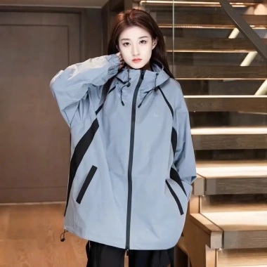 Áo khoác gió FORM RỘNG nam nữ MANXURY tráng bạc, chống nước, chống UV, chỉ 199.000₫ 9