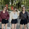 Áo khoác gió mỏng croptop nữ – Túi 2 khóa, Quảng Châu, size M/L, giảm còn 125k