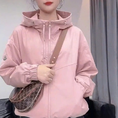 Áo khoác gió NAD nữ form rộng có mũ unisex chống nắng chống gió croptop ulzzang giá 199.000 VND 5
