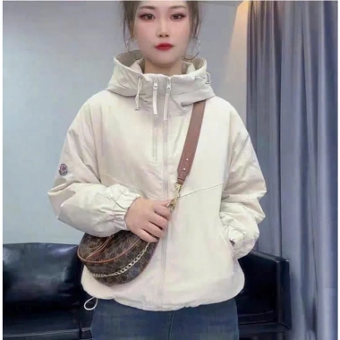 Áo khoác gió NAD nữ form rộng có mũ unisex chống nắng chống gió croptop ulzzang giá 199.000 VND 10