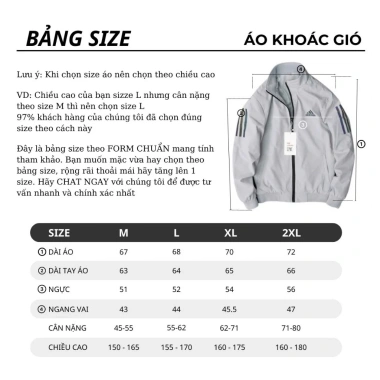 Áo khoác gió nam 2 lớp chất liệu cao cấp chống thấm nước - Giá chỉ 229.787₫ 4