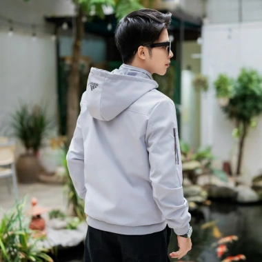 Áo khoác gió nam 2 lớp chất liệu cao cấp chống thấm nước - Giá chỉ 229.787₫ 5