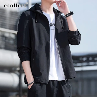 Áo Khoác Gió Nam ECOLLECT G19 Có Mũ Chống Gió Trượt Nước Nhẹ Full Zip Size M-3XL Giá 189.000 VND 3