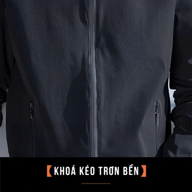 Áo Khoác Gió Nam ECOLLECT G19 Có Mũ Chống Gió Trượt Nước Nhẹ Full Zip Size M-3XL Giá 189.000 VND 7