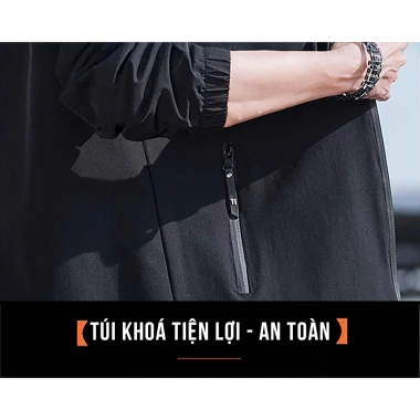Áo Khoác Gió Nam ECOLLECT G19 Có Mũ Chống Gió Trượt Nước Nhẹ Full Zip Size M-3XL Giá 189.000 VND 8