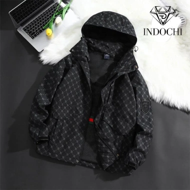 Áo khoác gió nam nữ 2 lớp kẻ chữ B – Chống nước, nắng, UV siêu phẩm 2.023 INDOCHI 10