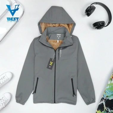 Áo khoác gió nam nữ 2 lớp lót lông in ngực – Siêu ấm, chống nước, cản gió, UV, trẻ trung năng động – Giá chỉ 128.000₫ 8